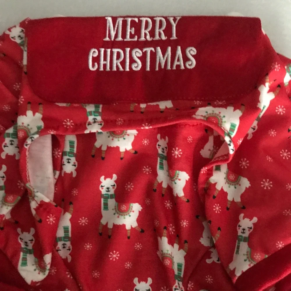 Pet Central Festival Dog Pajama Size M NEW